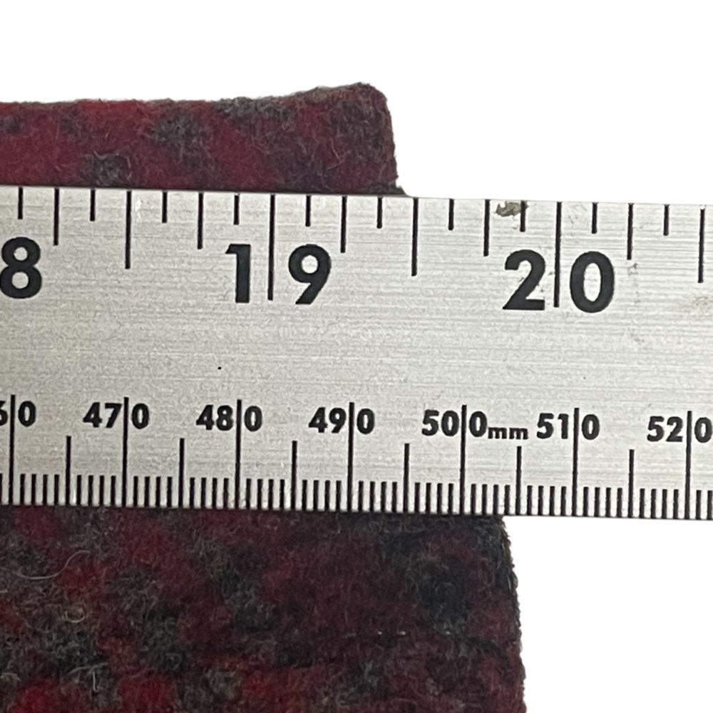 Woolrich Red and Black Plaid Wool Skirt - Picture 6 of 8